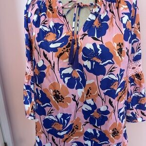 Jade Pastel Floral Blouse
